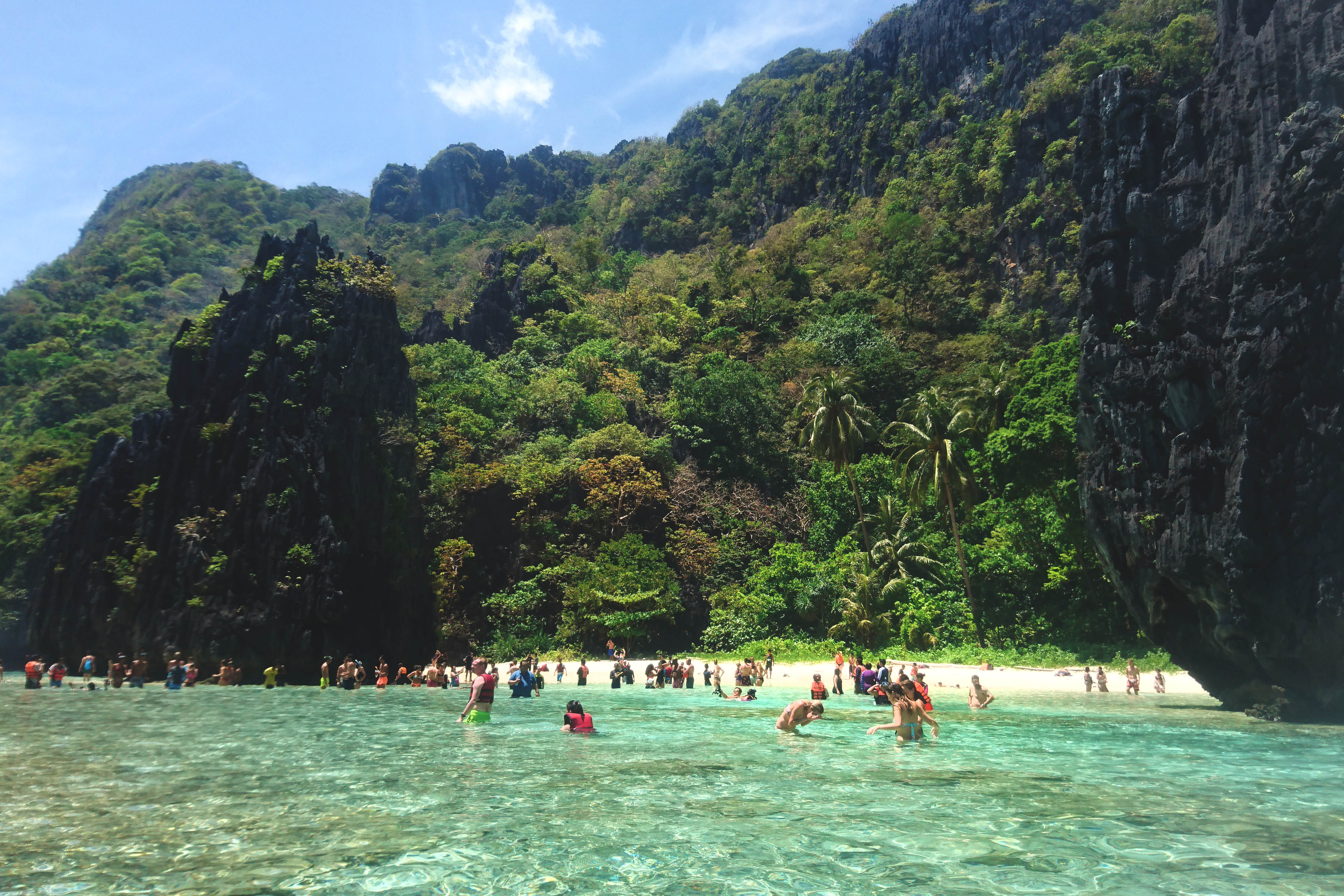 Palawan, Hidden beach