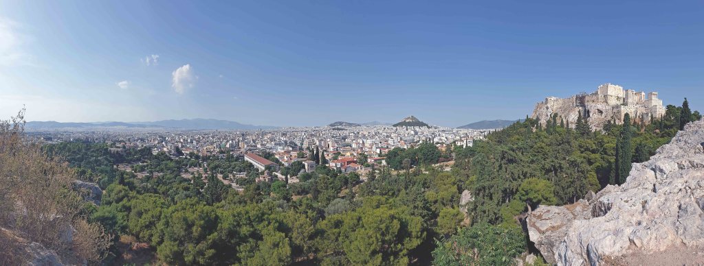 Ateena linnavaade, Areopaguse mägi