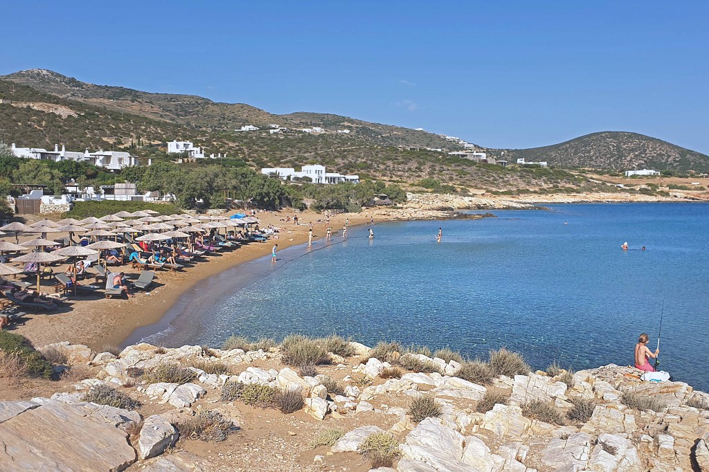 Paros Faragas Beach