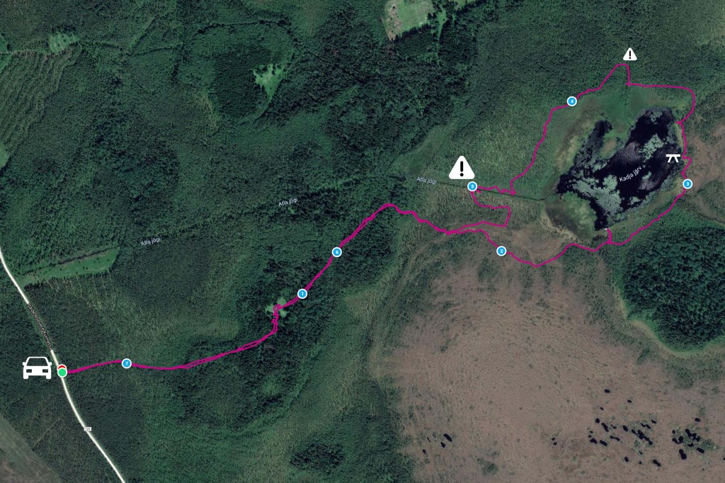Kadja järve matkarada