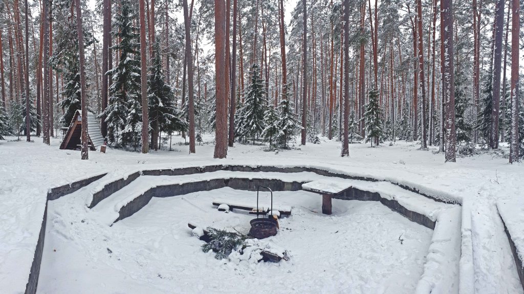 Paukjärve loodusrada, Paukjärve telkimisala