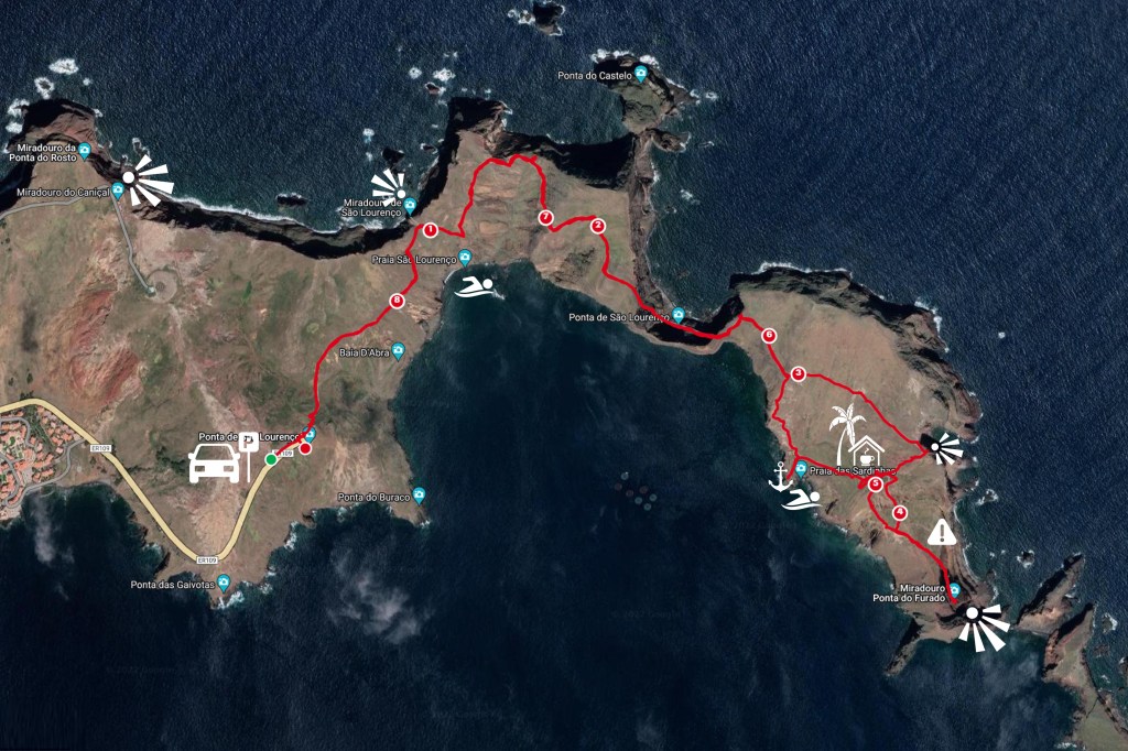 PR8 Verada da Ponta de São Lourenço