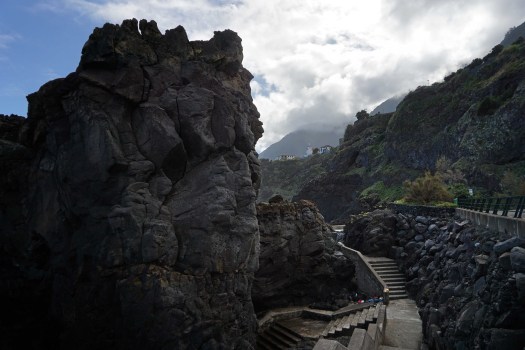 Poças das Lesmas looduslik bassein, Seixal, Madeira