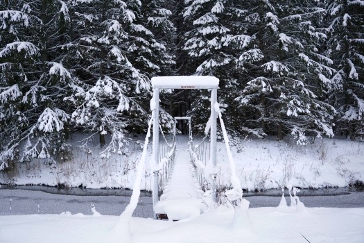 Loobu jõe rippsild, Lääne-Virumaa